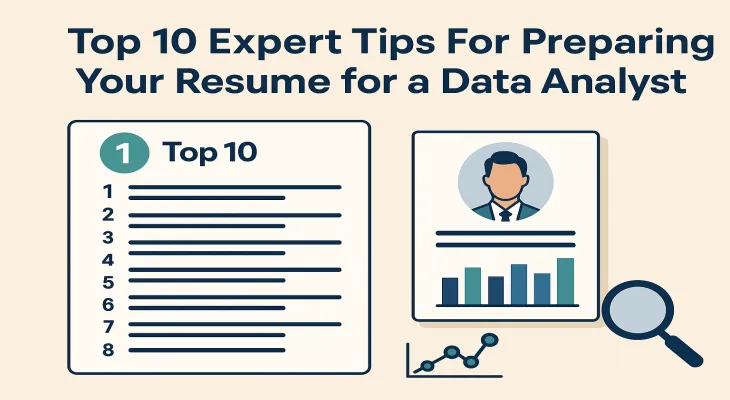 Top 10 Expert Tips For Preparing Your Resume for a Data Analyst Job