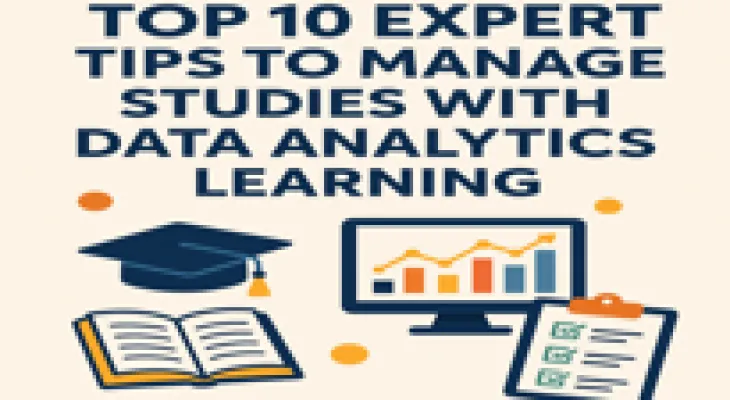 Top 10 Expert Tips to Manage Studies with Data Analytics Learning